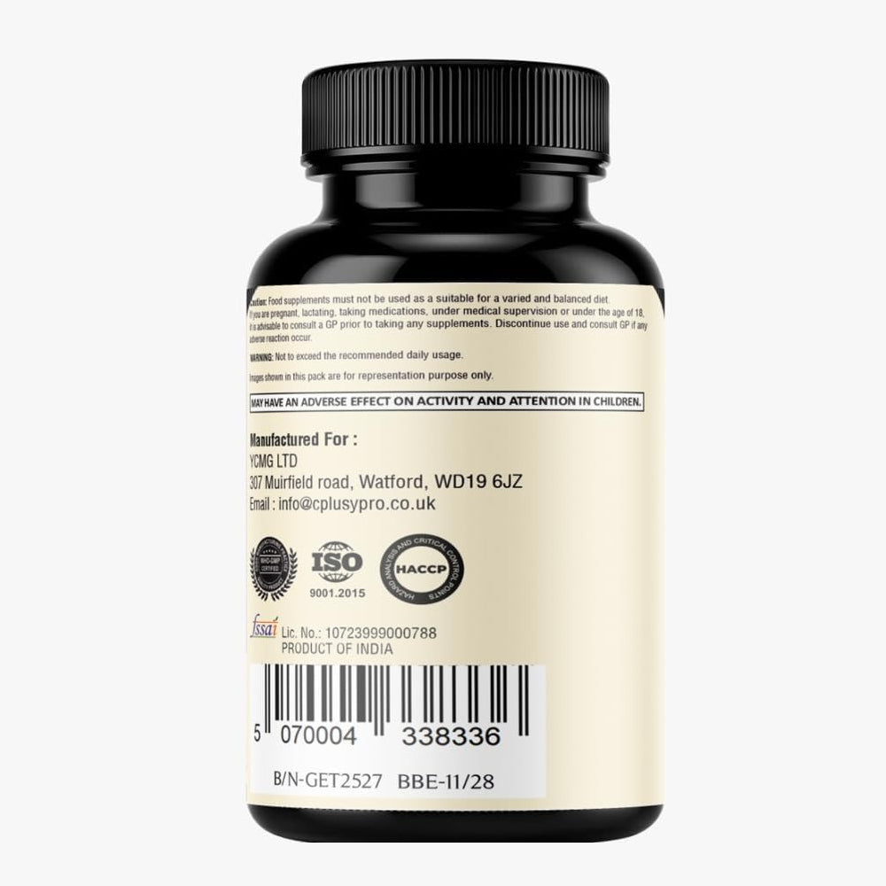 Turmeric Curcumin, Ginger & Black Pepper (Piperine) 2600mg – 180 Tablets