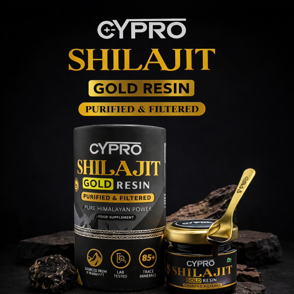 Shilajit Resin + Ashwagandha | 250mg / 100mg | Gold Grade Himalayan Shilajit